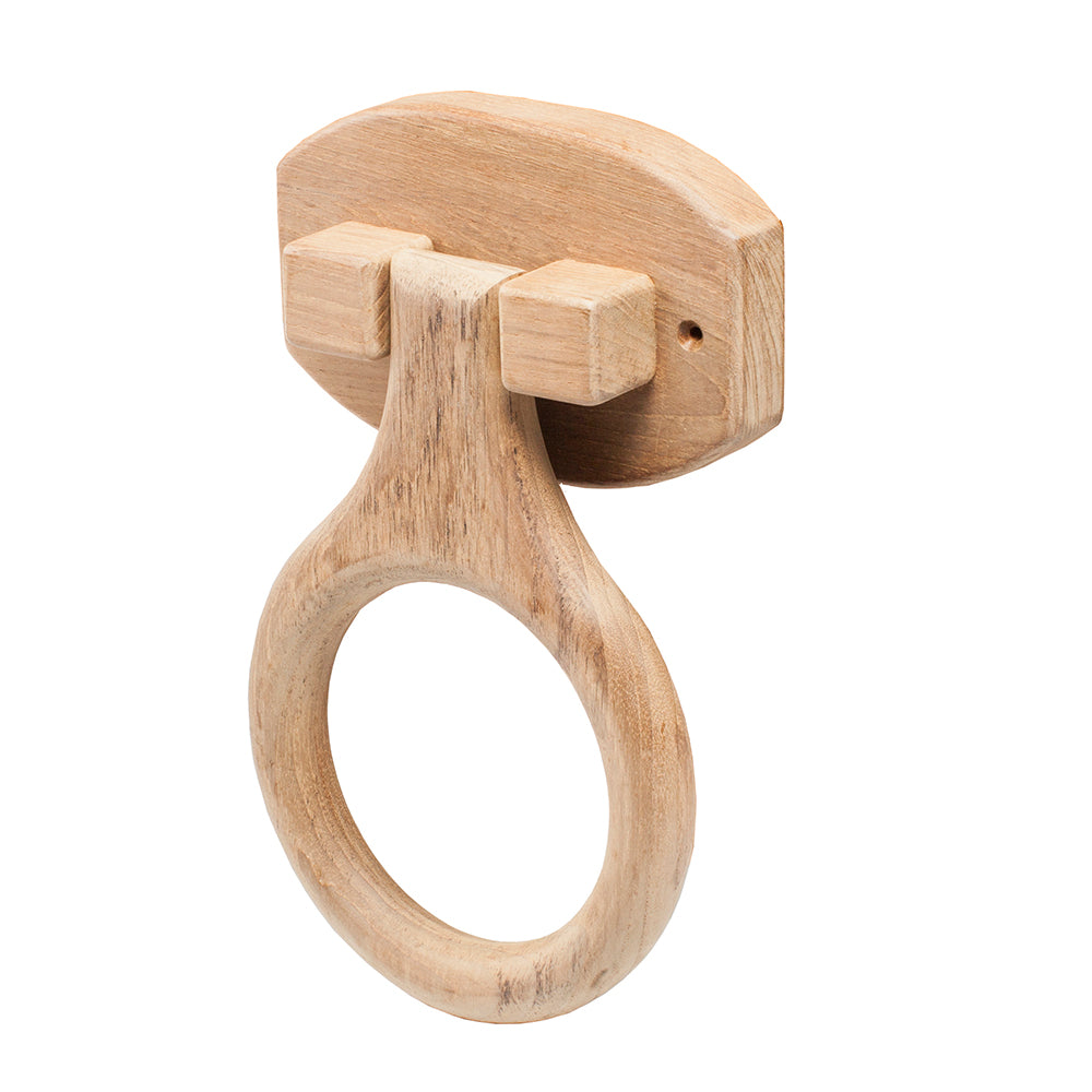 Whitecap Teak Towel Ring 6-inch wide solid teak marine cabin towel ring