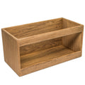 Whitecap teak hardcover book rack 15 inch long utility shelf for boat cabin interior