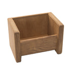 Whitecap Teak Mini Hold-All Rack for cell phones, wallets, and keys, 4-1/8H x 5-7/8W x 3-7/8D inches