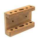 Whitecap teak pencil holder 4-3/4 inch wide for boat helm or chart table