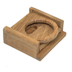 Whitecap Teak Folding Drink Holder