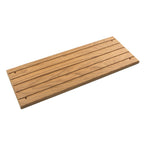 Whitecap Large Teak Deck Step 15 x 6 inch natural teak marine fitting