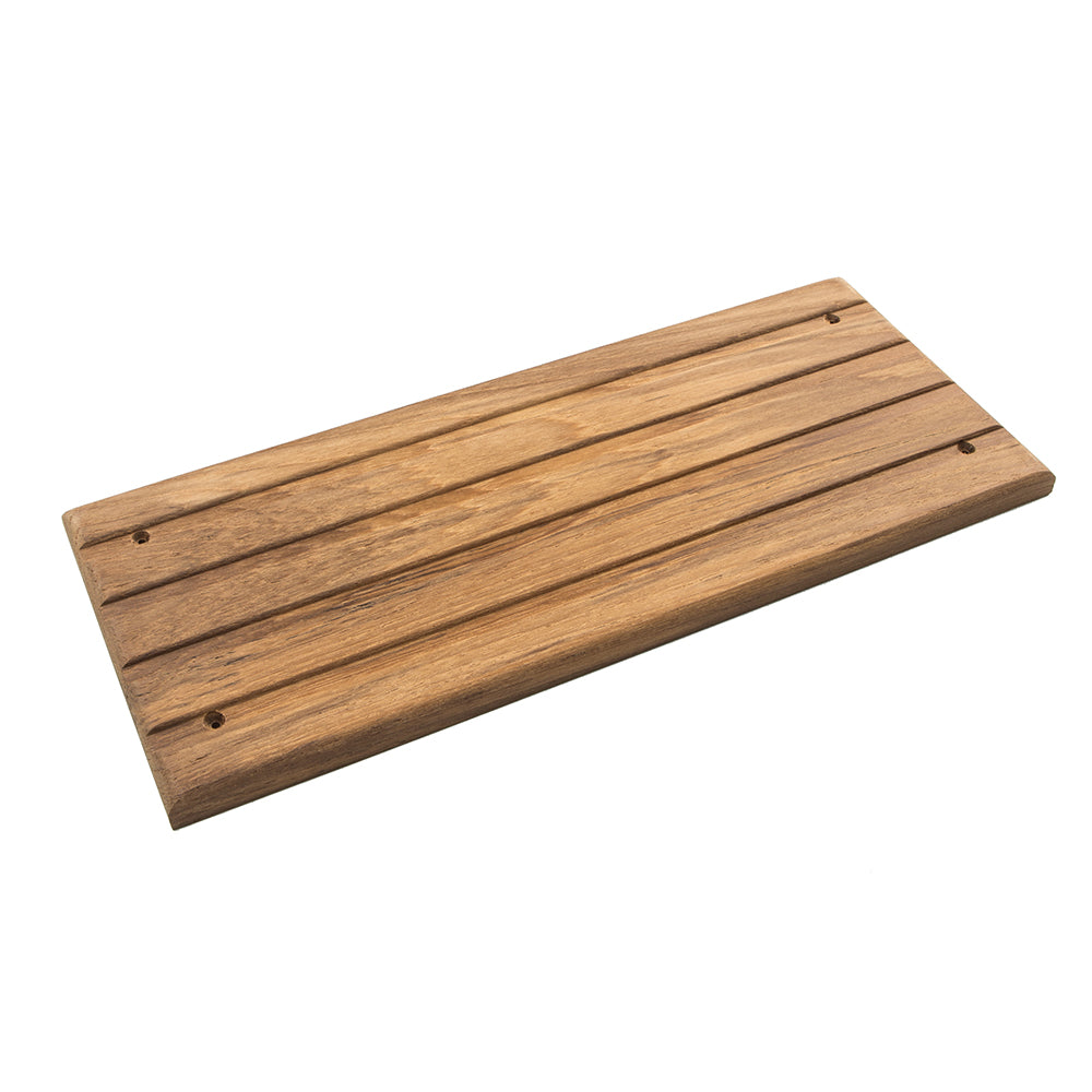 Whitecap Medium Teak Deck Step 11-1/2 x 4-1/2 x 1/2 inch solid teak