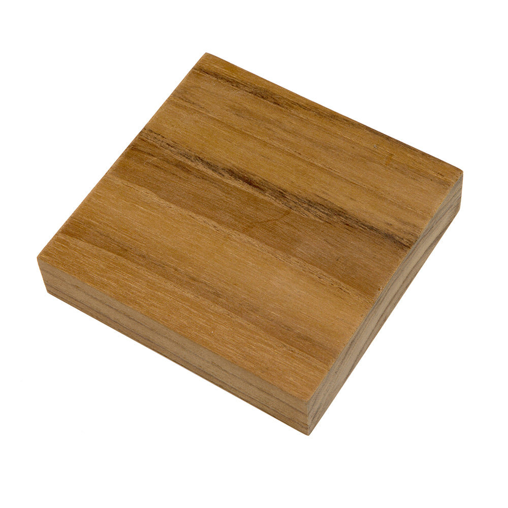 Whitecap teak marine lumber block 7/8 inch x 3-3/4 inch x 3-7/8 inch