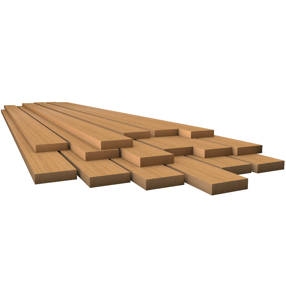 Whitecap teak marine lumber board 7/8 inch x 4 inch x 36 inch