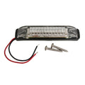 Attwood 4-inch LED utility courtesy light with six white LEDs and surface-mount hardware