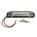 Attwood 4-inch LED utility courtesy light with six white LEDs and surface-mount hardware