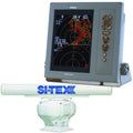 SI-TEX Professional Dual Range Radar with 6kW 6-foot open array and 10.4-inch color TFT LCD display