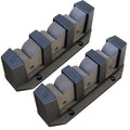 Attwood Rod Storage Holder with closed-cell foam insert, mounts vertically or horizontally, holds up to 3 rods