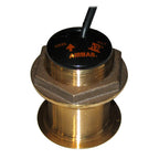 Furuno B60-12 12-degree tilted element bronze through-hull transducer with 10-pin connector