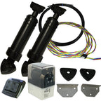 Bennett Lenco to Bennett electric-to-hydraulic trim tab conversion kit with adapter plates and hydraulic power unit