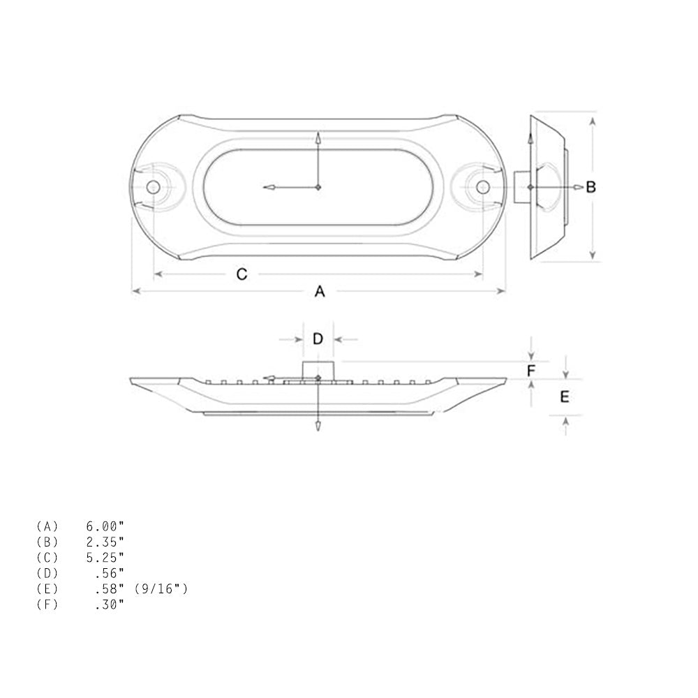 Attwood Light Armor Underwater LED Light - 12 LEDs