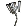 Wahoo 5 Rod Cluster anodized aluminum rod holder with welded gimbal pins and 30-degree bent butt design
