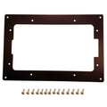 SI-TEX SVS880C Series aluminum flush mount bezel kit for console installation