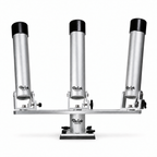Triple Deck Mount w/ Multi-Lok Rod Holders