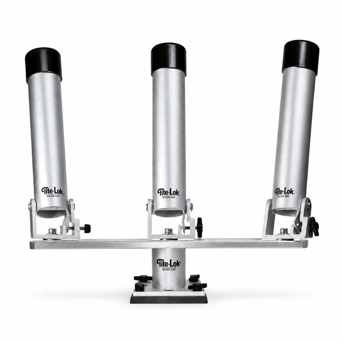 Triple Deck Mount w/ Multi-Lok Rod Holders