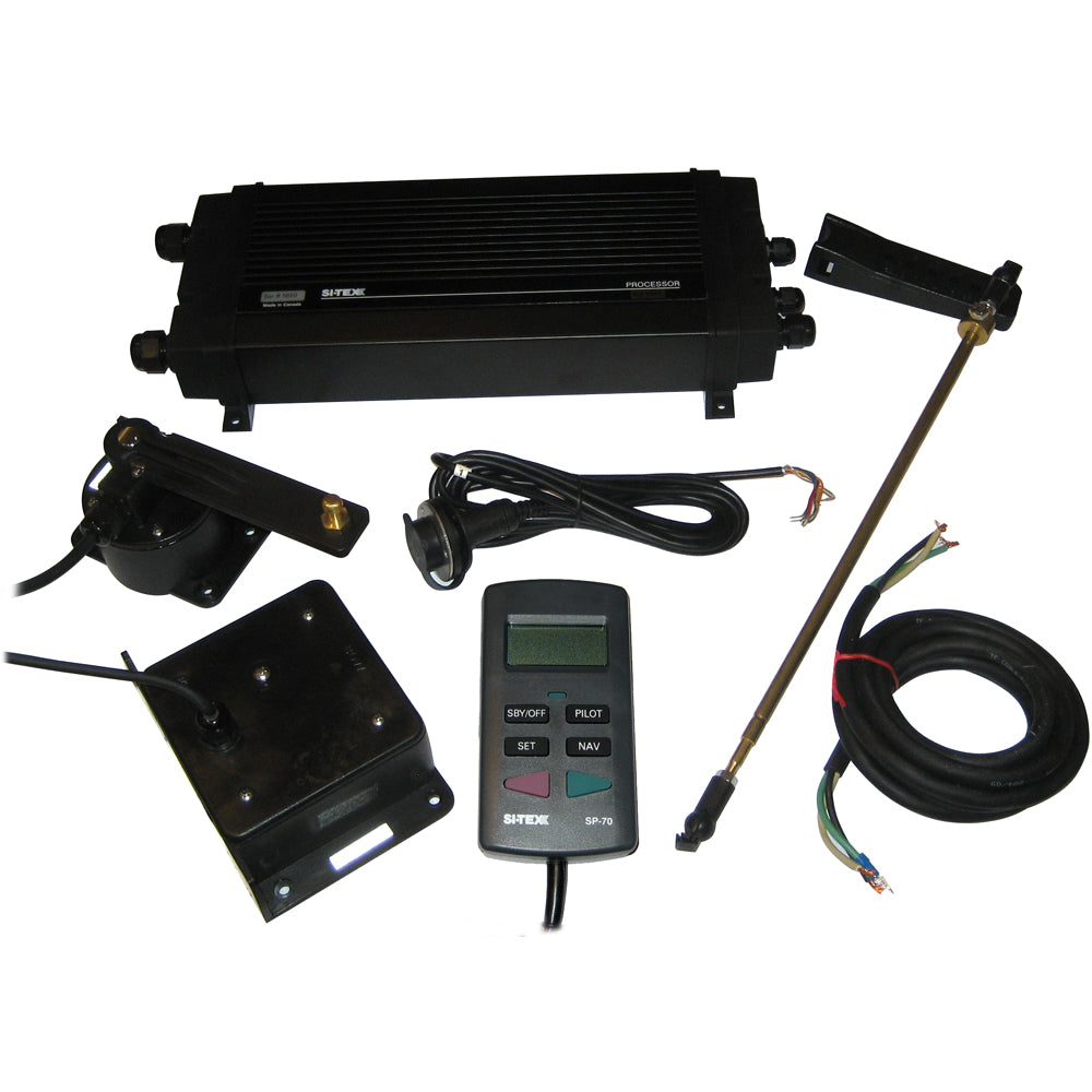 SI-TEX SP-70 autopilot control unit with rotary feedback for inboard vessels no drive unit