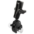 RAM Mount 1" Ball Standard Length Double Socket Arm w/Medium Tough-Claw™ Base