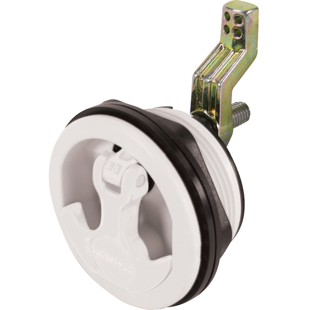 Whitecap non-locking white nylon T-handle for marine hatches and access panels