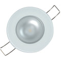 Lumitec Mirage Flush Mount Down Light Spectrum RGBW showing glass bezel and slim IP67-sealed profile