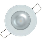Lumitec Mirage Flush Mount Down Light Spectrum RGBW showing glass bezel and slim IP67-sealed profile