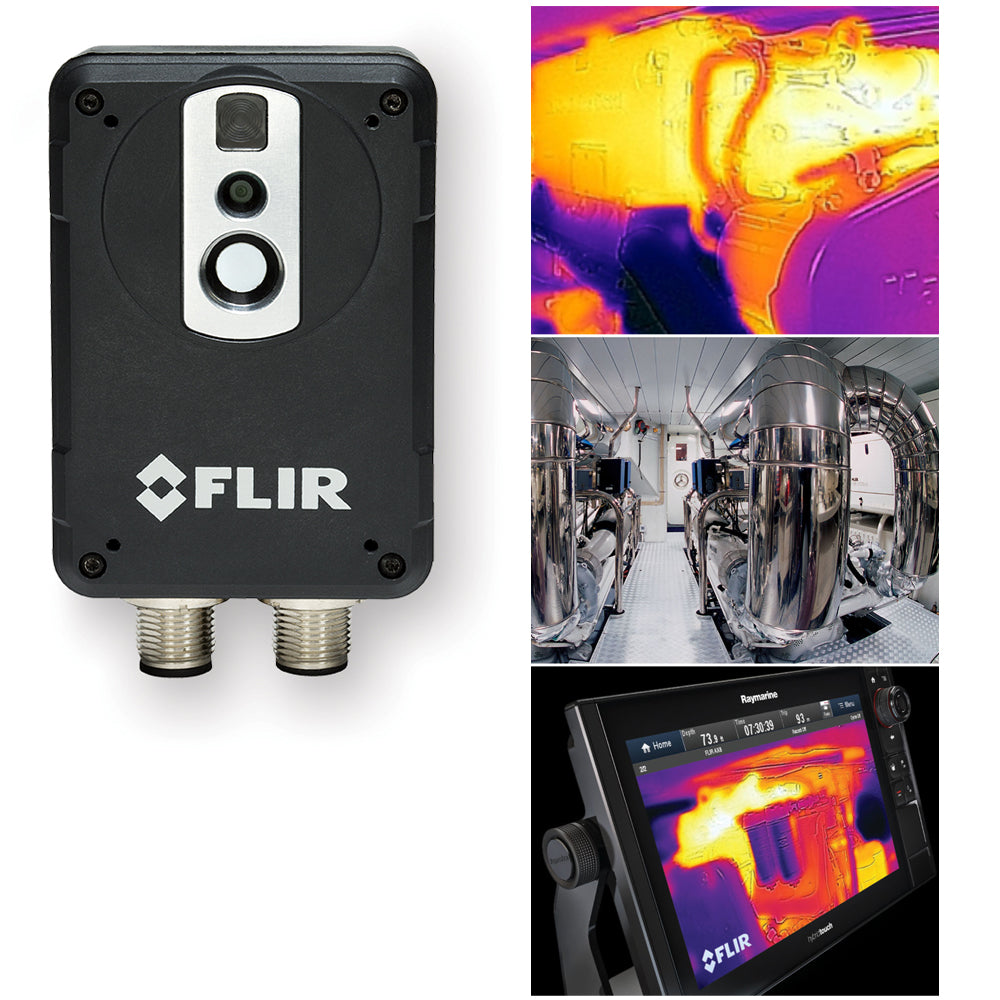 FLIR MTMS Maritime Thermal Monitoring System compact thermal and visible camera for vessel engine monitoring