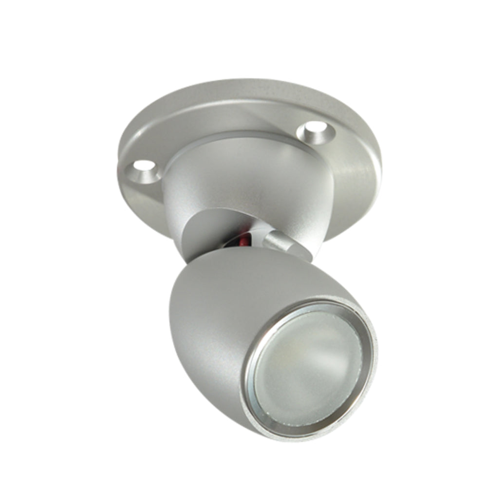 Lumitec GAI2 white dimming red blue non-dimming marine interior light with heavy-duty machined aluminum base