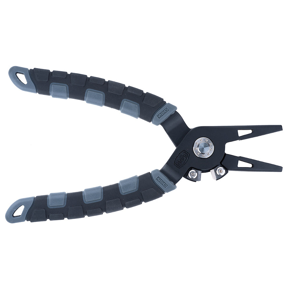 PENN 6.5 inch Bull Nose Pliers with black Nickel Titanium coating and replaceable line cutters