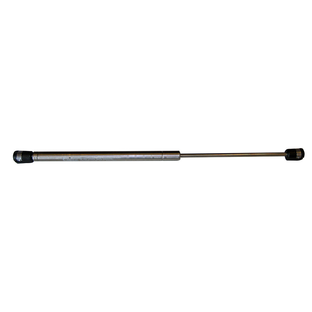Whitecap 14-inch 316 stainless steel gas spring, 24 lb force, 6mm rod, 15mm tube