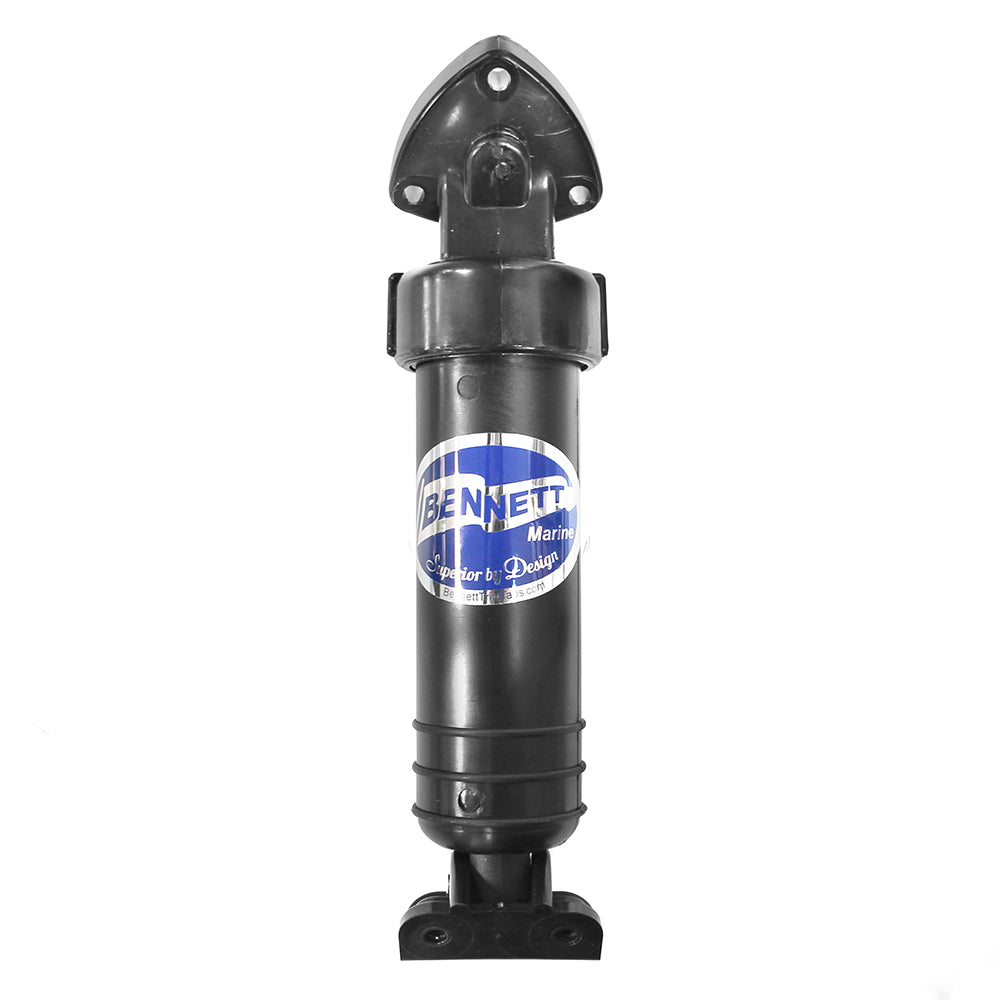 Bennett SA1200S nylon fiberglass hydraulic trim tab actuator with internal fluid routing
