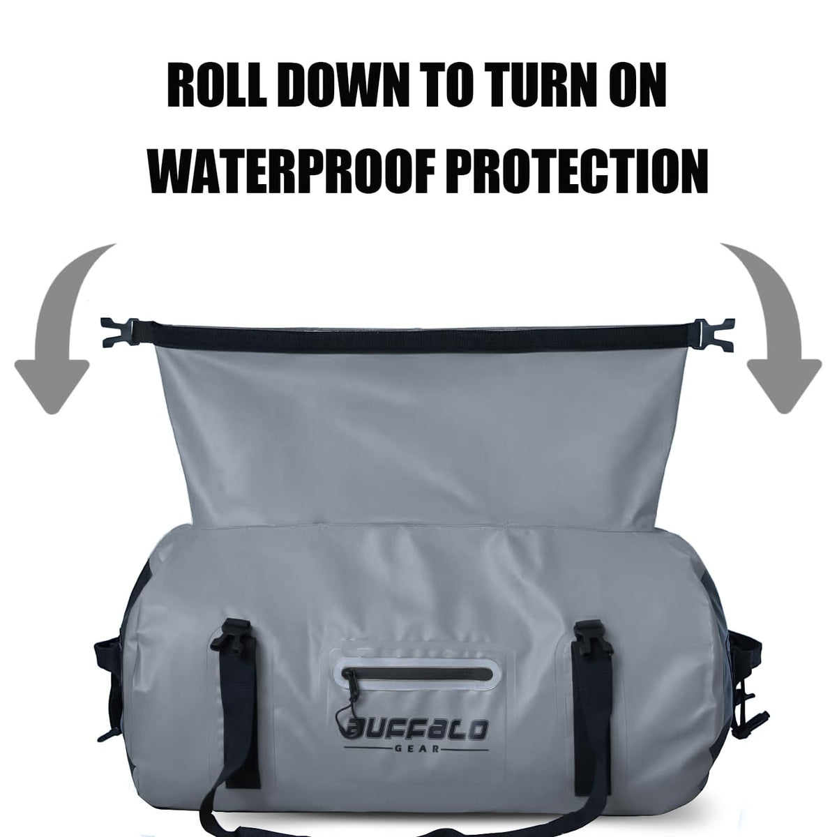 63QT Roll Top Waterproof Duffel Bag