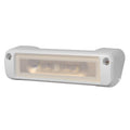 Lumitec Perimeter Light white finish surface-mount LED flood light for boats and docks