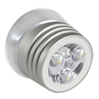 Lumitec Zephyr LED Spreader Deck Light Brushed White Base White Non-Dimming 1000 Lumens