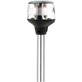 Attwood fold-down incandescent anchor masthead light 20-inch horizontal composite base 12V 360-degree navigation light