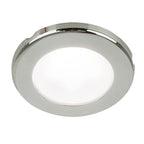 Hella Marine EuroLED 75 3-inch round screw-mount down light with stainless steel rim and white LED