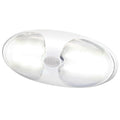 Hella Marine DuraLED 12 white LED interior exterior lamp with switch and white housing surface mount