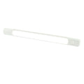 Hella Marine white LED surface strip light with integrated waterproof switch, low-profile surface mount, IP67 sealed