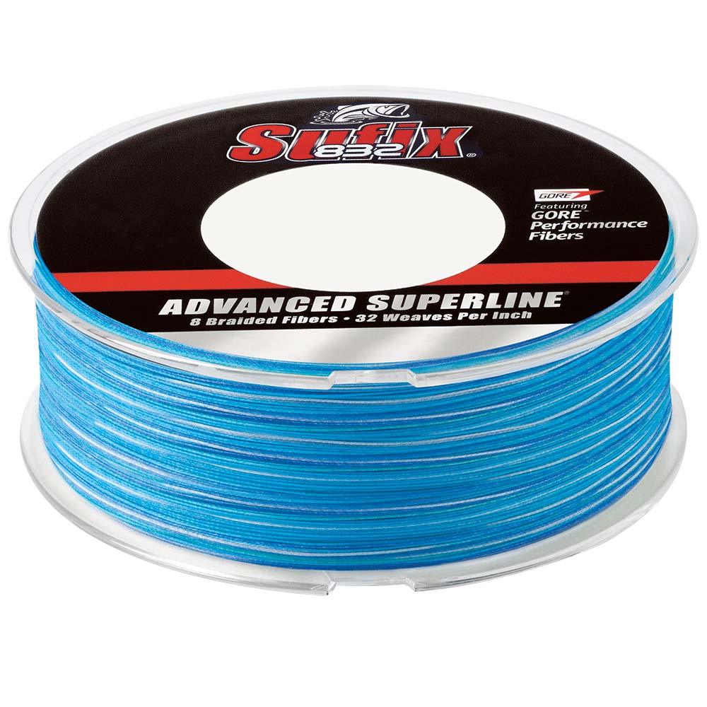Sufix 832 Advanced Superline Braid 6lb Coastal Camo 600 yards spool
