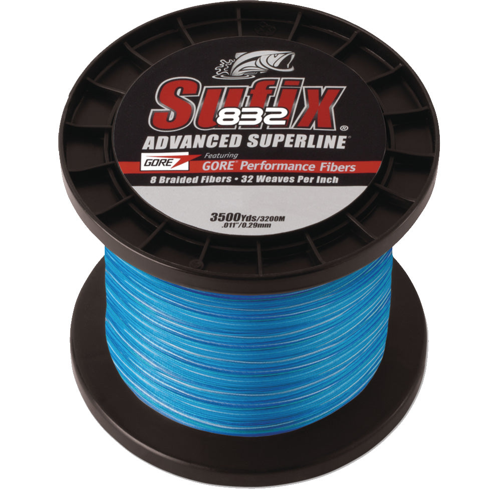 Sufix 832 Advanced Superline 50lb Coastal Camo braid 3500 yard spool