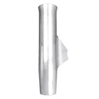 Tigress 10-inch weld-on aluminum flared rod holder with mill-finished blade, 1-7/8 inch ID