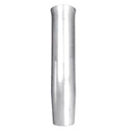 Tigress 10-inch weld-on aluminum flared rod holder mill finished no blade 1-7/8 inch ID