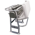TACO Marine Neptune II Leaning Post with removable tackle storage bag for center console boats under 25 feet