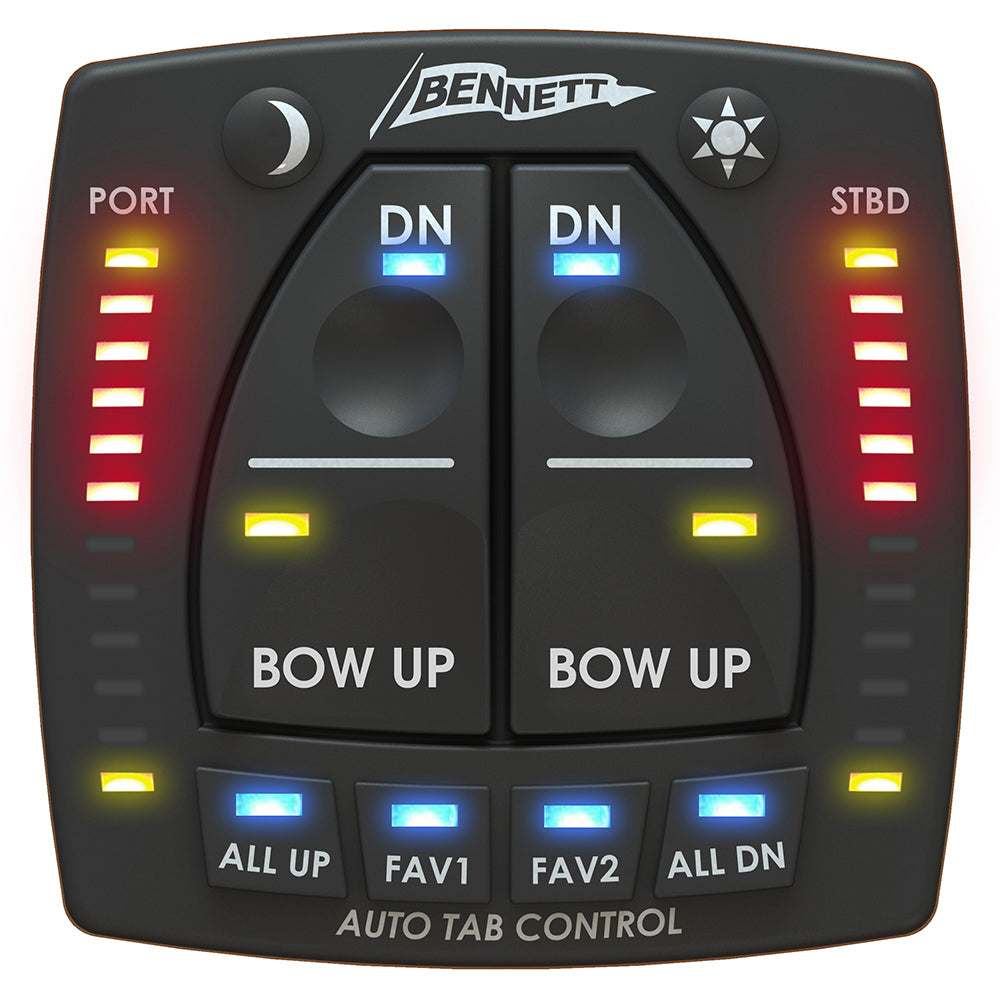 Bennett Marine ATP Bridge Display for hydraulic trim tab systems