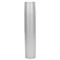 TACO Marine aluminum ribbed table pedestal 2-3/8 inch OD satin anodized finish