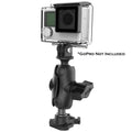 RAM Mount RAM 1" Ball Adapter for GoPro® Bases with Short Arm and Action Camera Adapter