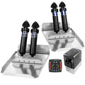 Bennett ST16ATP 12x16 Performance Sport Trim Tab System with Auto Trim Pro hydraulic control unit
