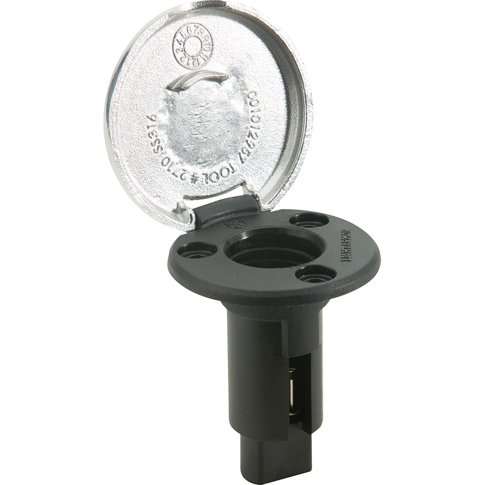 Attwood LightArmor Plug-In Base - 3 Pin - Stainless Steel