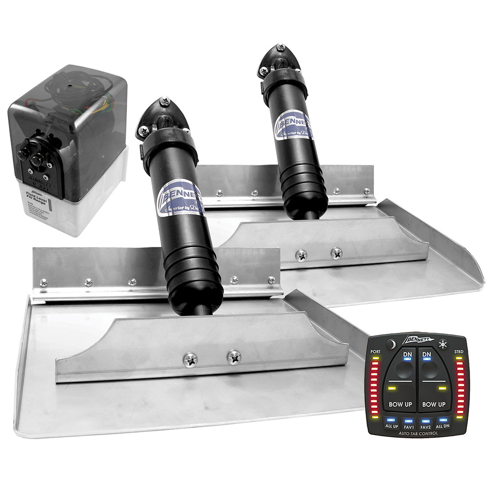 Bennett 129ATP Hydraulic Trim Tab Complete Kit with Auto Trim Pro helm control