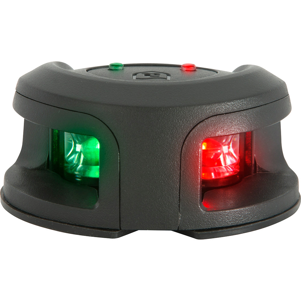 Attwood LightArmor composite black bi-color bow mount navigation light IP67 2NM USCG certified