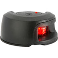 Attwood LightArmor black composite deck mount port navigation light red 2NM
